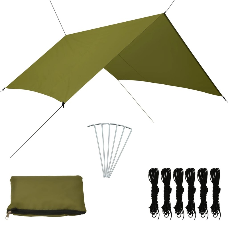 Berkfield Outdoor Tarp 3×2.85 m Green