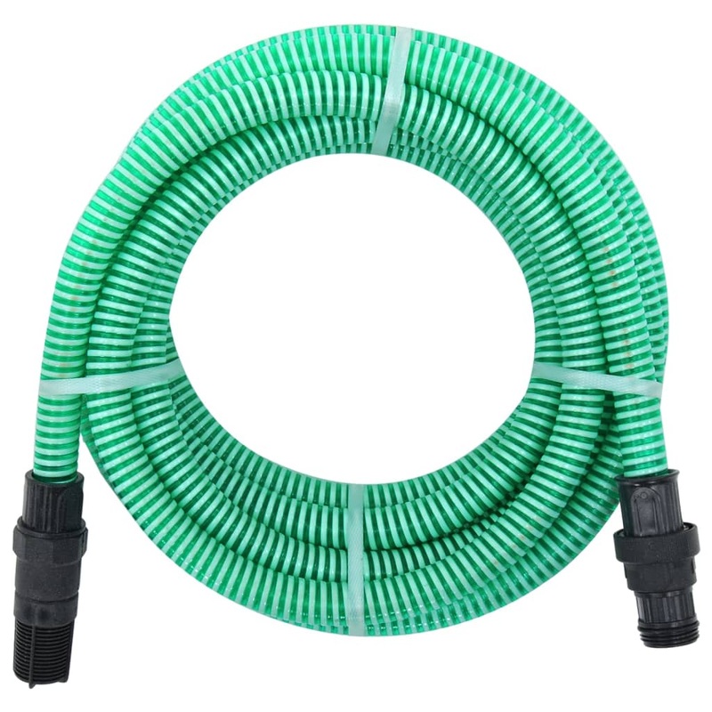Berkfield Suction Hose with PVC Connectors Green 1 10 m PVC