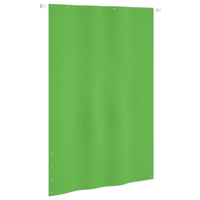 Berkfield Balcony Screen Light Green 160×240 cm Oxford Fabric