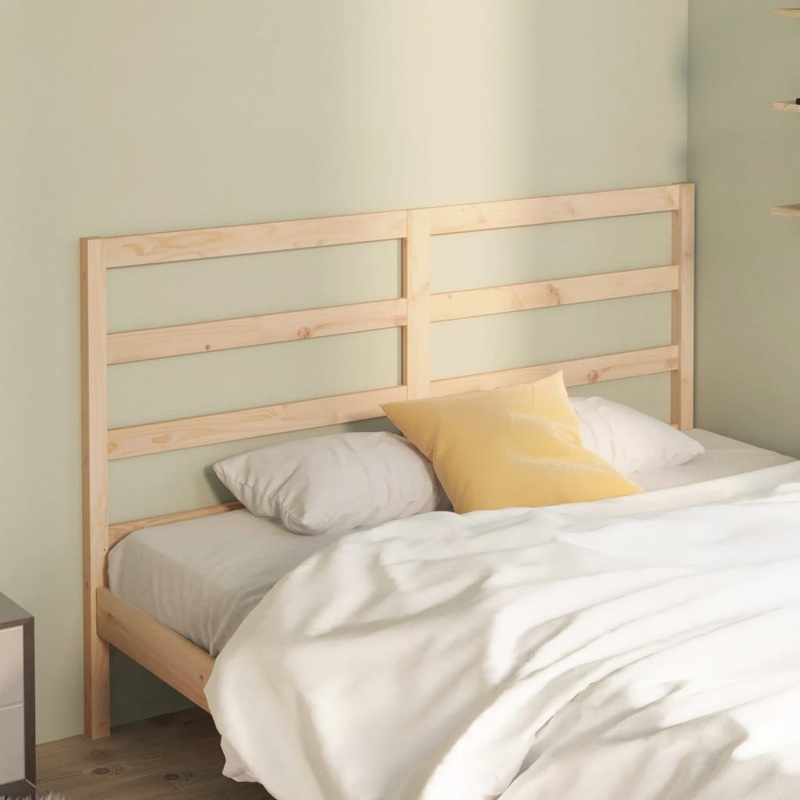 Berkfield Bed Headboard 166x4x100 cm Solid Wood Pine