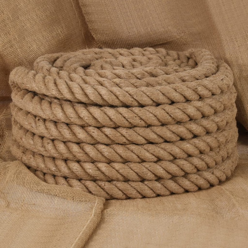 Berkfield Jute Rope 10 m Long 36 mm Thick