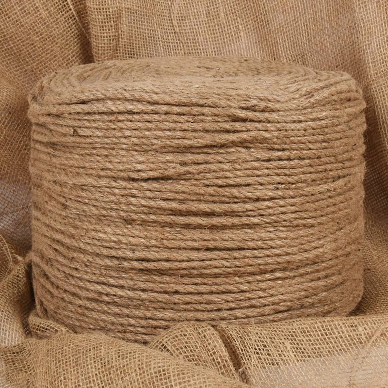 Berkfield Jute Rope 25 m Long 6 mm Thick