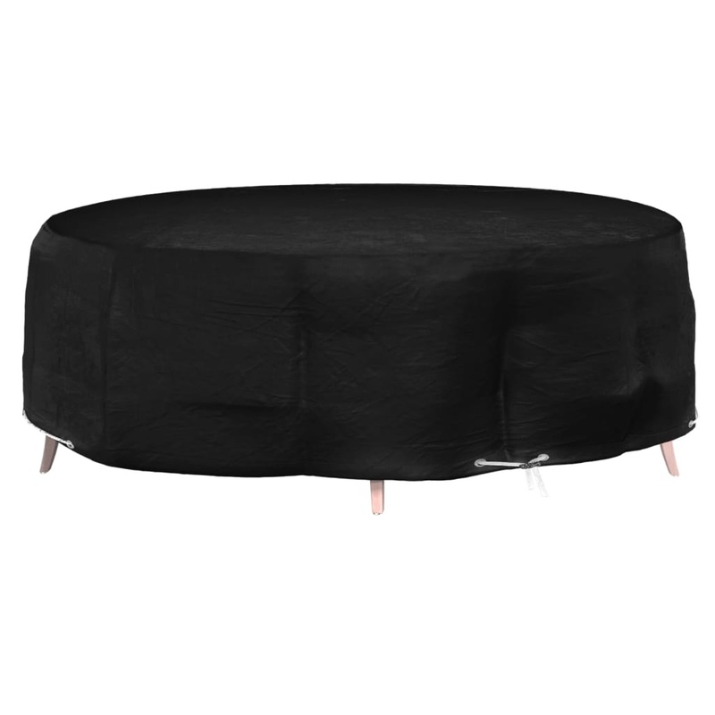Berkfield Island Lounge Cover 10 Eyelets _236x67 cm Round