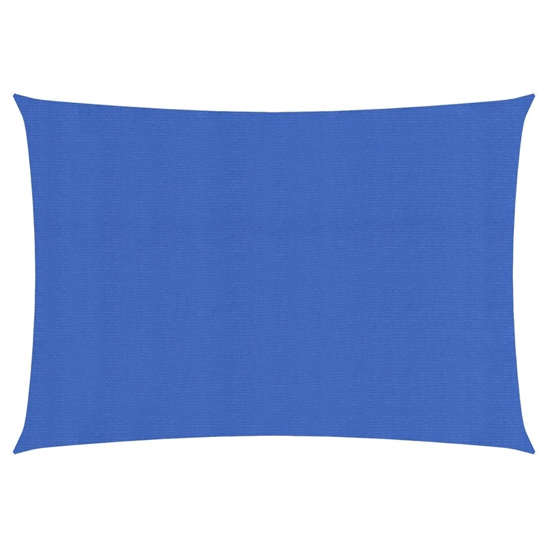 Berkfield Sunshade Sail 160 g/m__ Blue 2×4.5 m HDPE