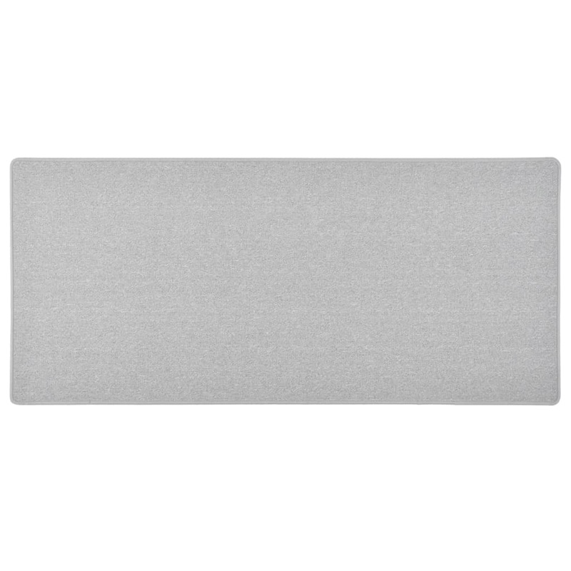 Berkfield Carpet Runner Light Grey 50×100 cm