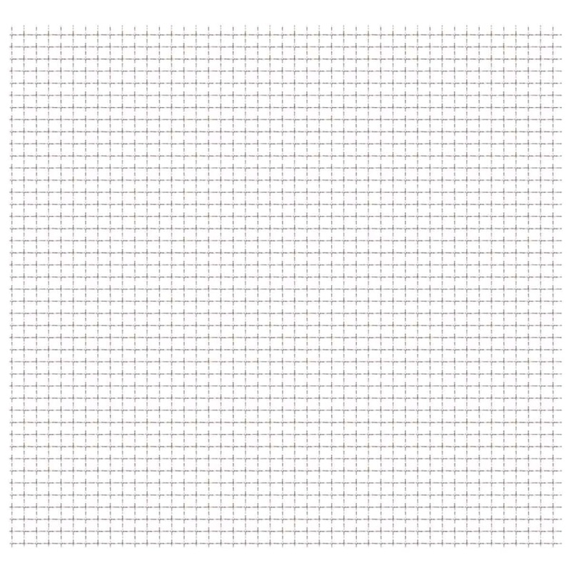 Berkfield Crimped Garden Wire Fence Stainless Steel 100×85 cm 31x31x3 mm