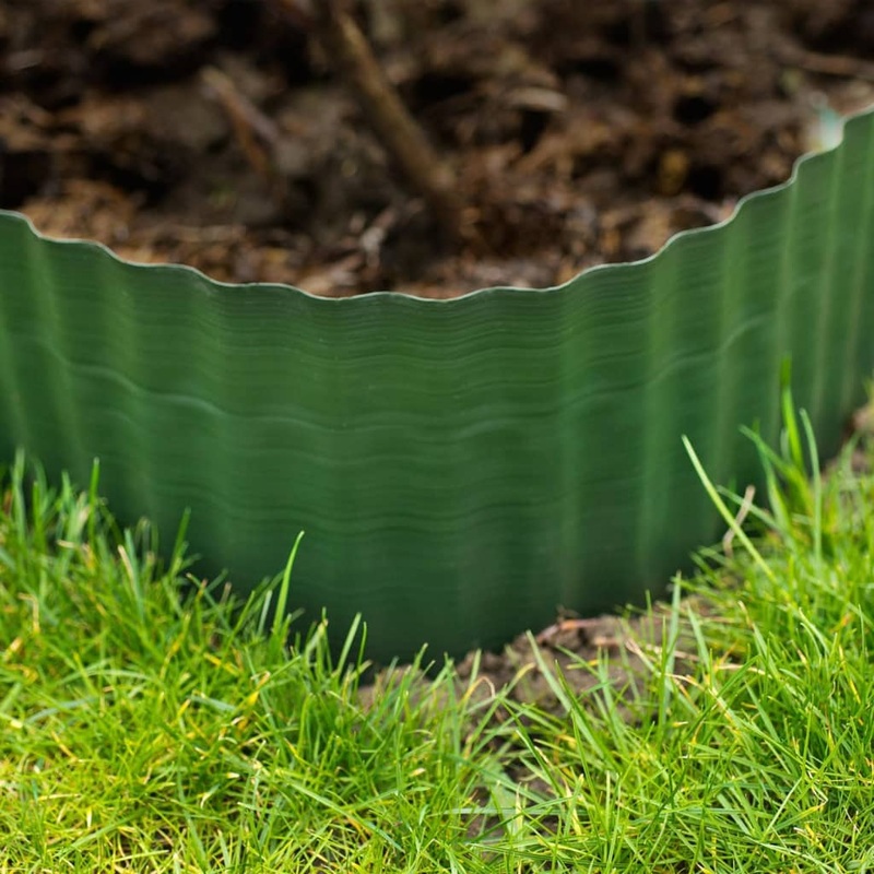 Nature Garden Border Edging 0.15×9 m Green
