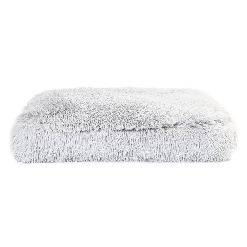 @Pet Dog Cuddle Bed 80×55 cm Light Grey