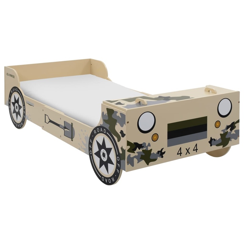 Berkfield Children’s Off-road Bed 90x200cm Camouflage