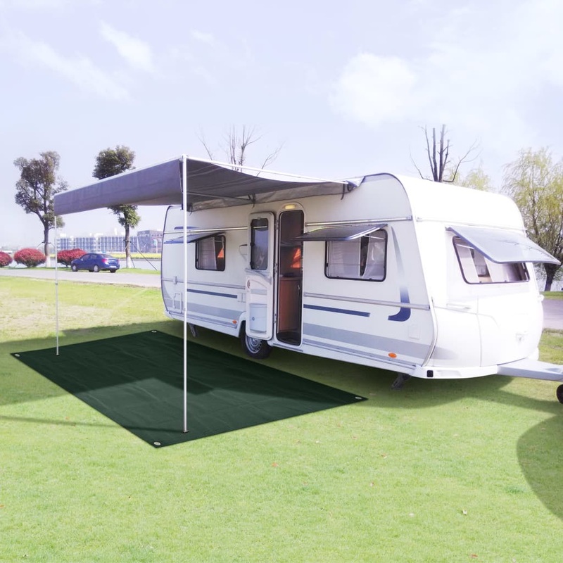 Berkfield Tent Carpet 250×600 cm HDPE Green