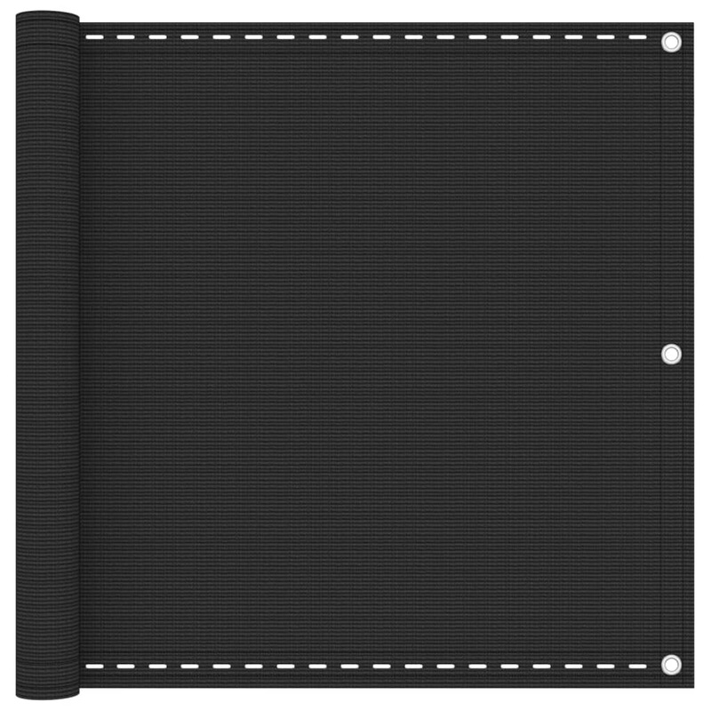 Berkfield Balcony Screen HDPE 90×600 cm Anthracite