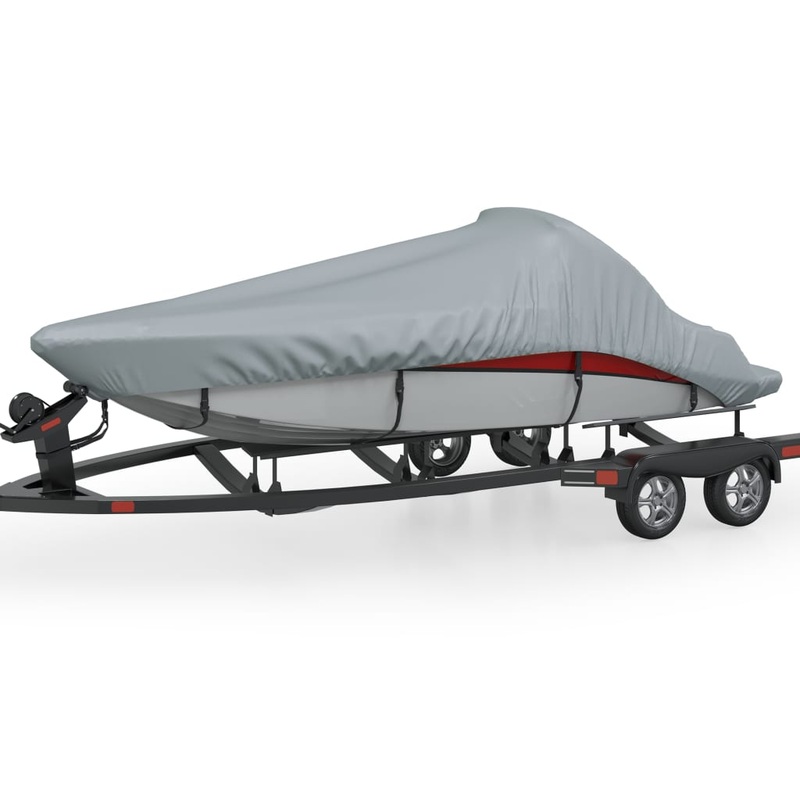 Berkfield Boat Cover Grey 830×450 cm