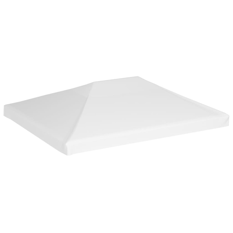 Berkfield Gazebo Top Cover 270 g/m__ 4×3 m White