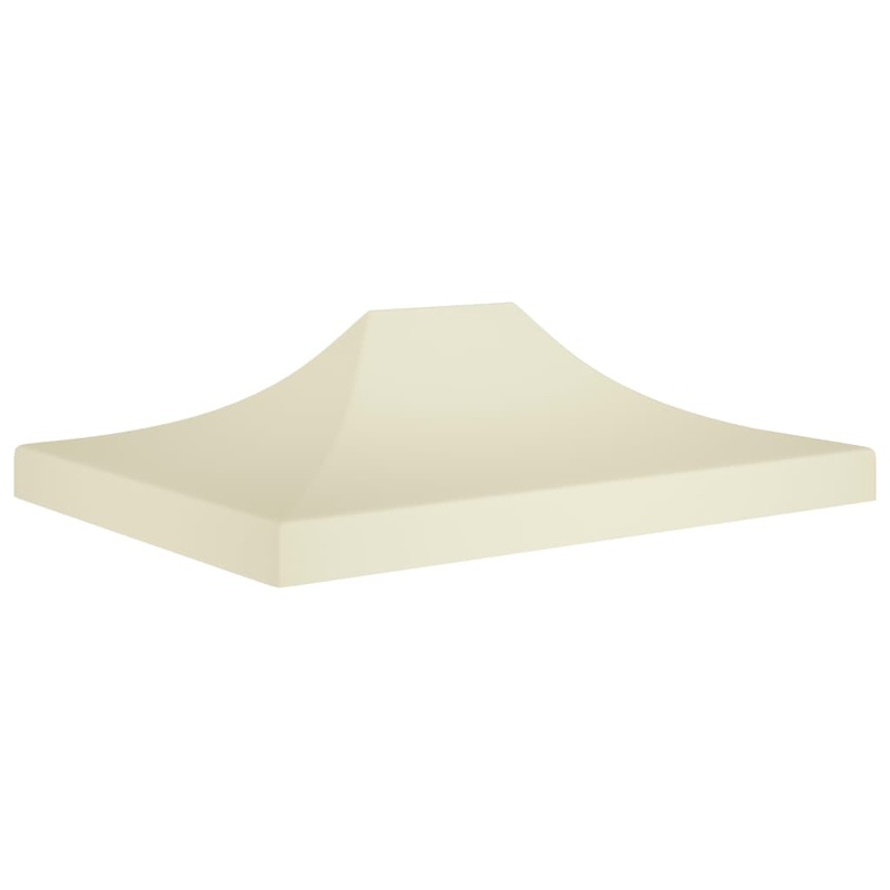 Berkfield Party Tent Roof 4.5×3 m Cream 270 g/m__