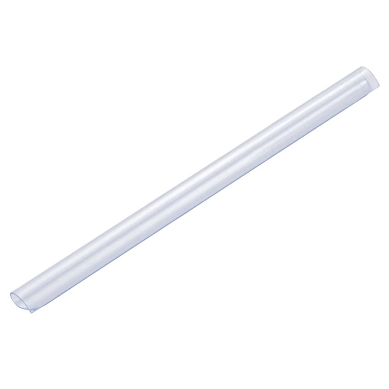 Berkfield 100 pcs Fence Strip Clips PVC Transparent