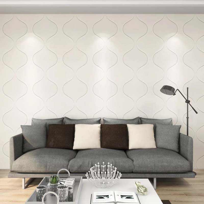 Berkfield 12 pcs Wall Panels 3D 0.5×0.5 m 3 m__