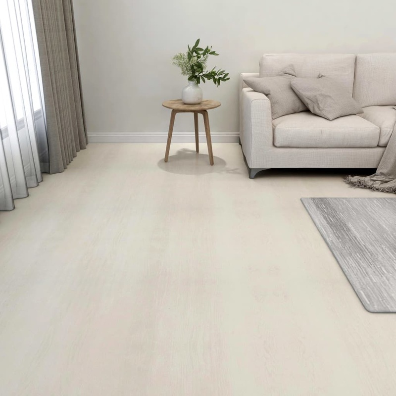 Berkfield Self-adhesive Flooring Planks 55 pcs PVC 5.11 m__ Beige