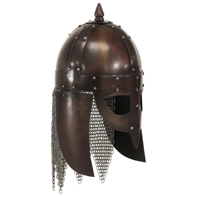 Berkfield Viking Warrior Helmet Antique Replica LARP Copper Steel