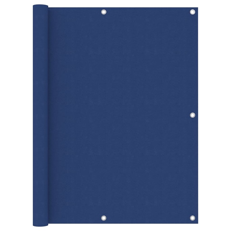 Berkfield Balcony Screen Blue 120×300 cm Oxford Fabric