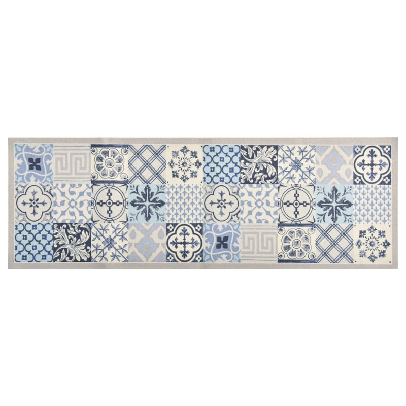 Berkfield Kitchen Carpet Washable Mosaic 60×300 cm