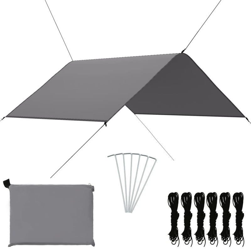 Berkfield Outdoor Tarp 3×2.85 m Grey