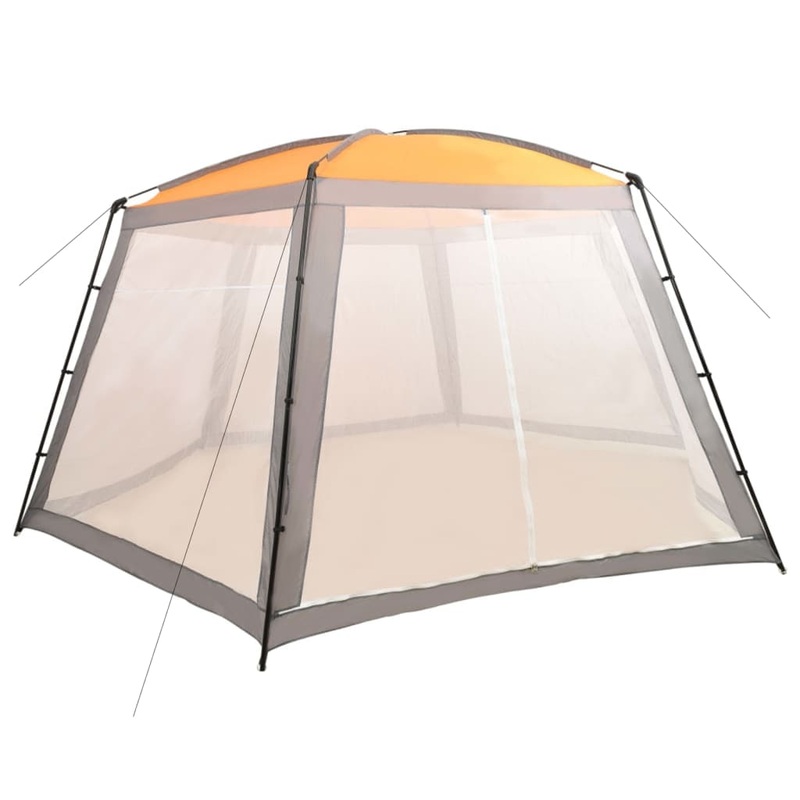 Berkfield Pool Tent Fabric 660x580x250 cm Grey