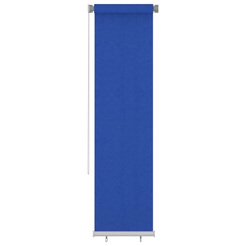 Berkfield Outdoor Roller Blind 60×230 cm Blue HDPE