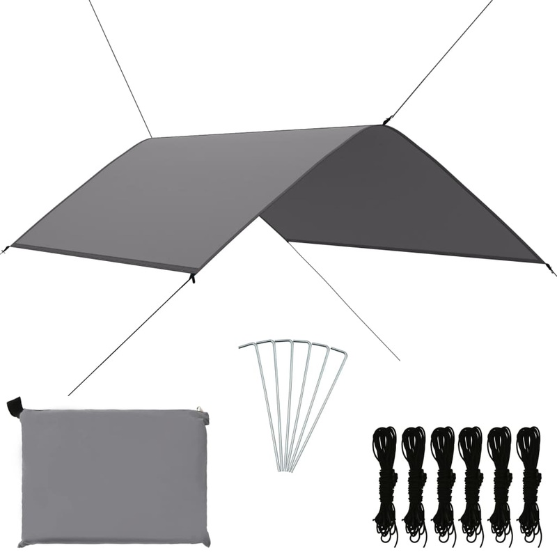 Berkfield Outdoor Tarp 3×2 m Grey