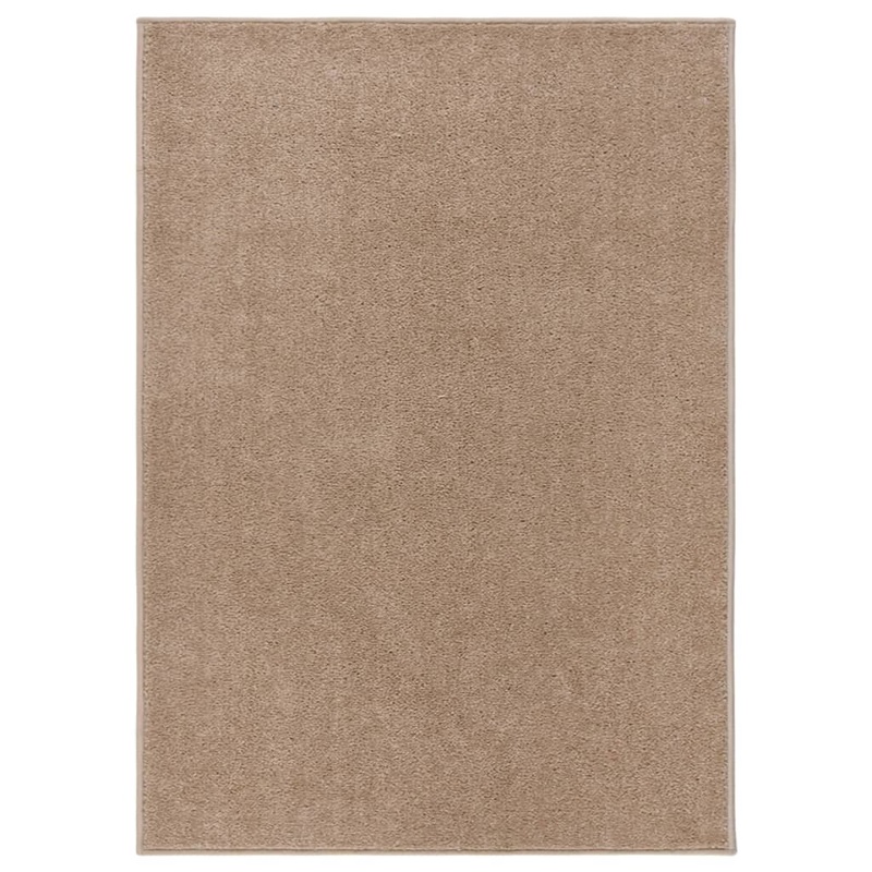 Berkfield Rug Short Pile 140×200 cm Brown
