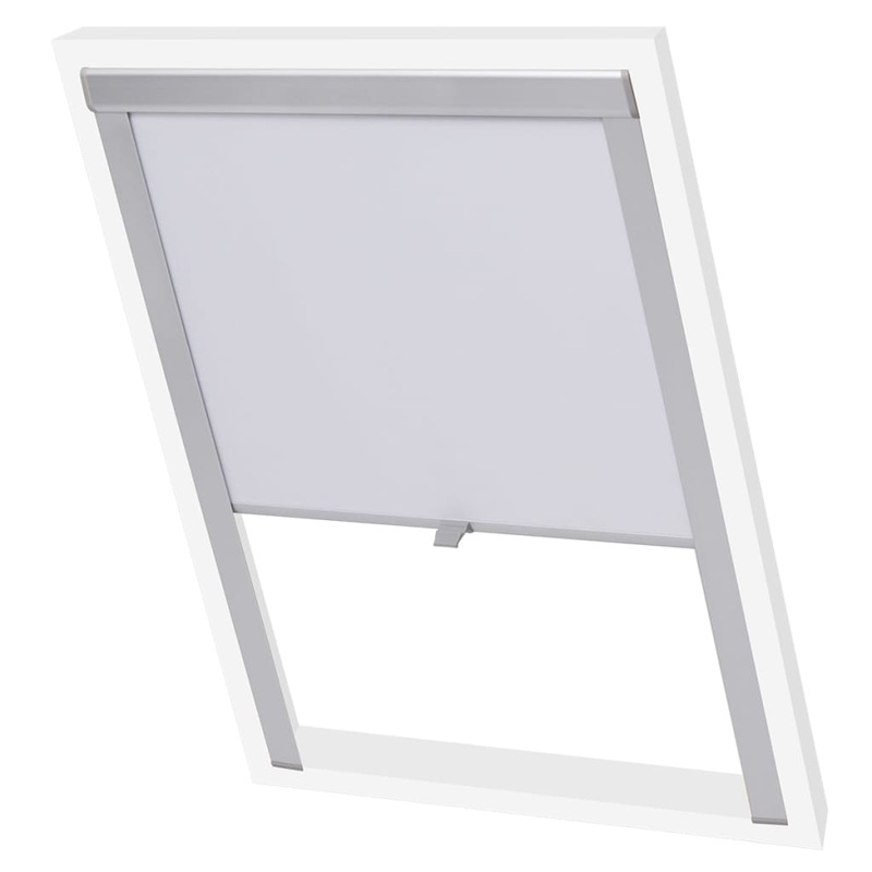 Berkfield Blackout Roller Blinds White 206