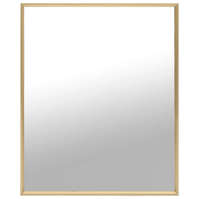 Berkfield Mirror Gold 70×50 cm