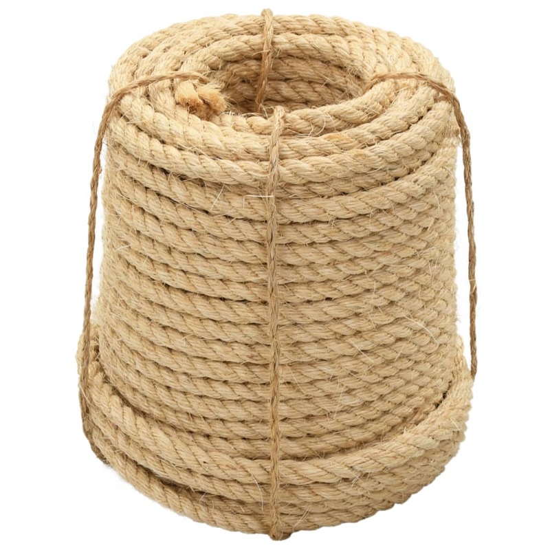 Berkfield Rope 100% Sisal 14 mm 100 m