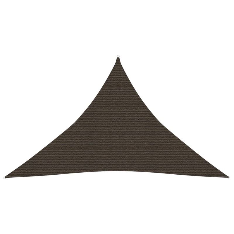 Berkfield Sunshade Sail 160 g/m__ Brown 4x4x5.8 m HDPE