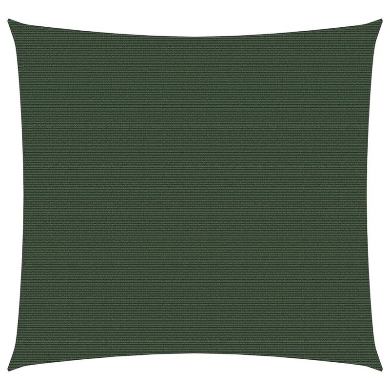 Berkfield Sunshade Sail 160 g/m__ Dark Green 4.5×4.5 m HDPE