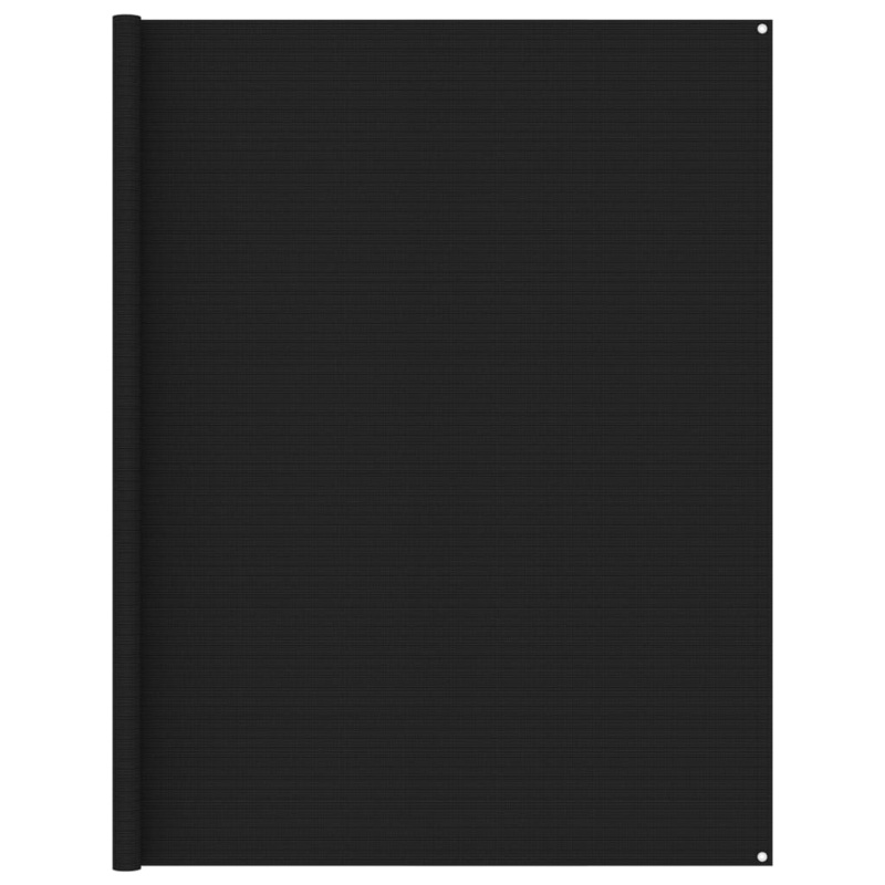 Berkfield Tent Carpet 250×250 cm Black