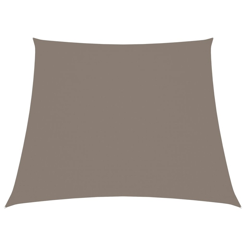 Berkfield Sunshade Sail Oxford Fabric Trapezium 2/4×3 m Taupe