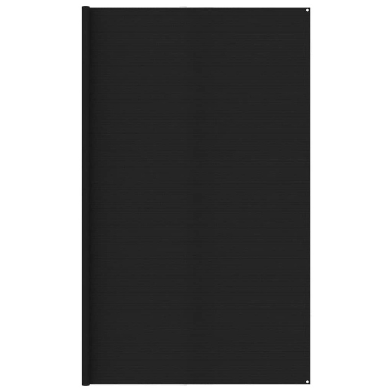 Berkfield Tent Carpet 400×700 cm Black HDPE