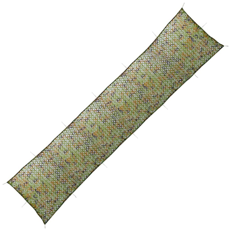 Berkfield Camouflage Net with Storage Bag 1.5×6 m Green