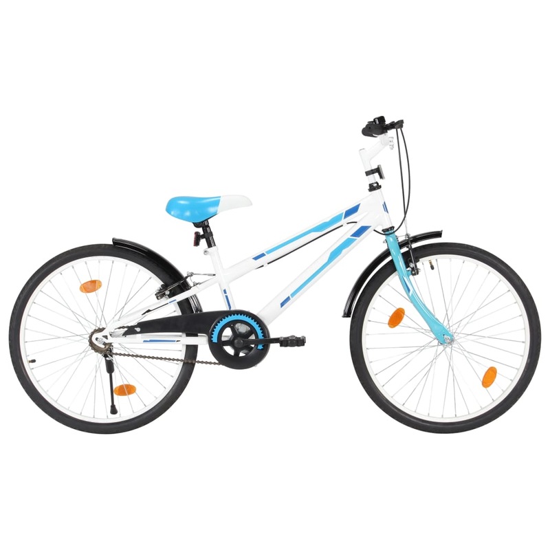 Berkfield Kids Bike 24 inch Blue and White
