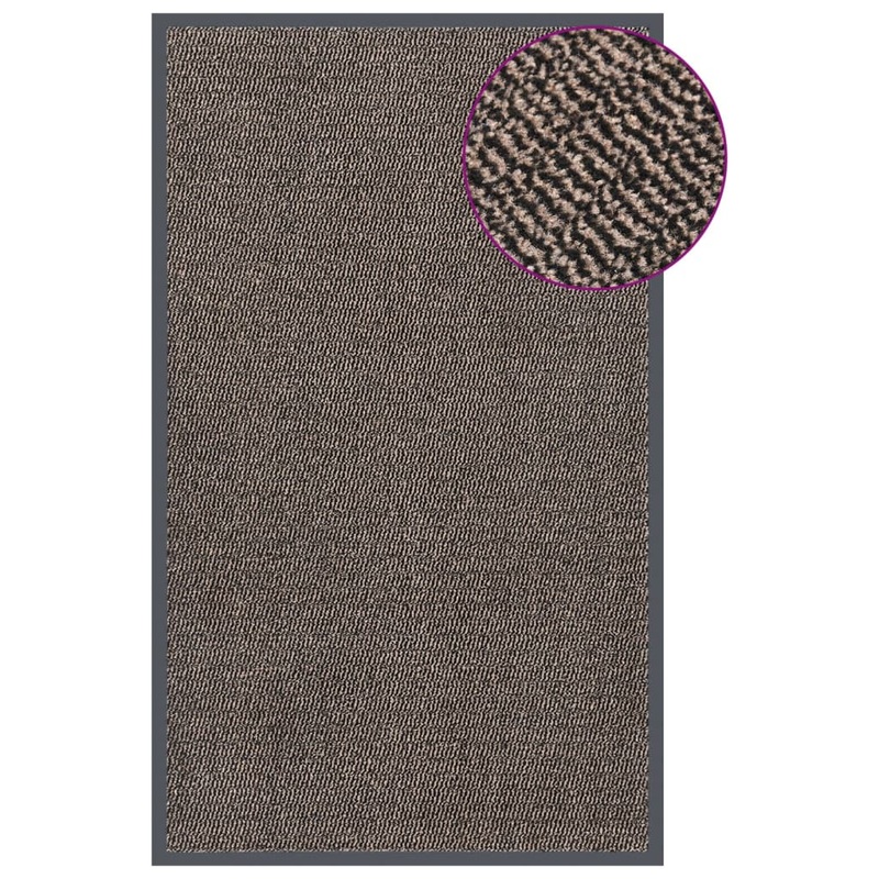 Berkfield Doormat Tufted 90×150 cm Dark Brown
