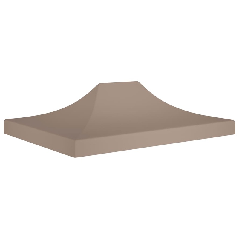 Berkfield Party Tent Roof 4.5×3 m Taupe 270 g/m_