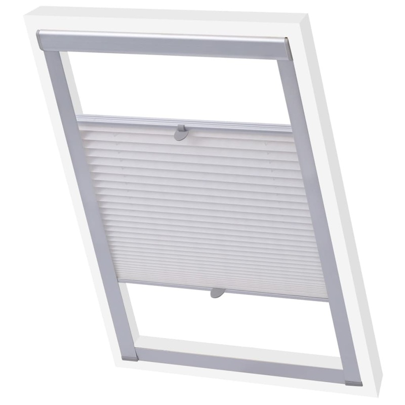Berkfield Pleated Blind White CK04