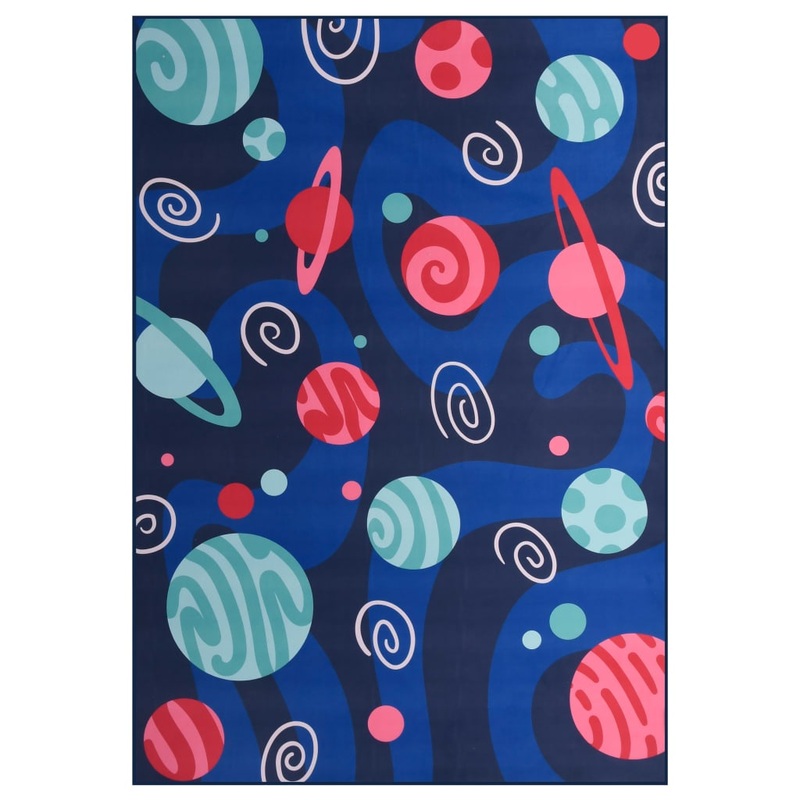 Berkfield Printed Rug Multicolour 80×150 cm Fabric