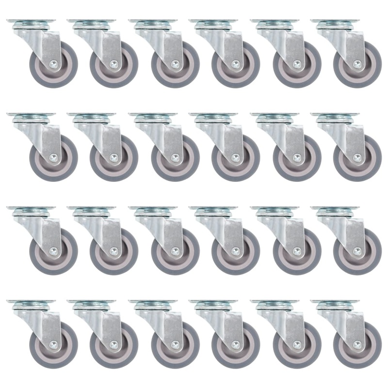 Berkfield Swivel Casters 24 pcs 50 mm