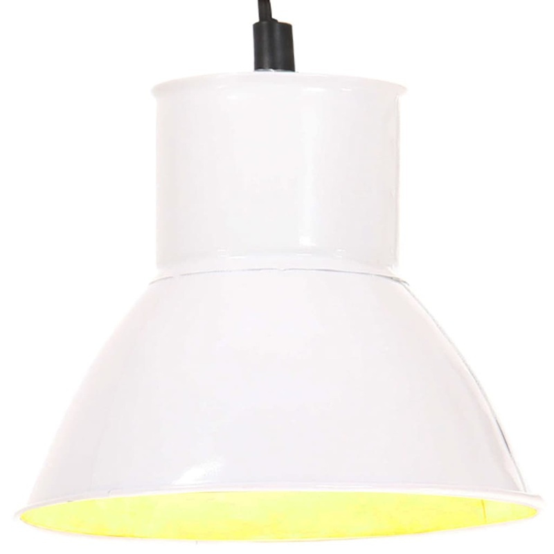 Berkfield Hanging Lamp 25 W White Round 17 cm E27