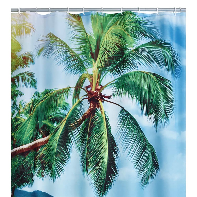 RIDDER Shower Curtain Palm Beach 180×200 cm