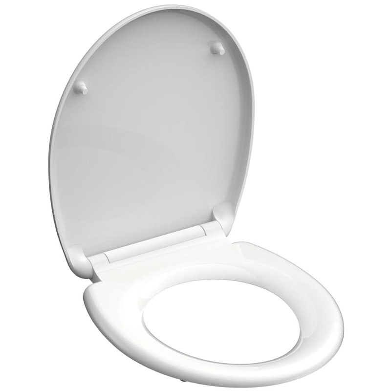 SCHTTE Toilet Seat WHITE Duroplast