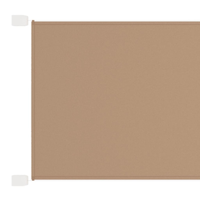Berkfield Vertical Awning Taupe 300×360 cm Oxford Fabric