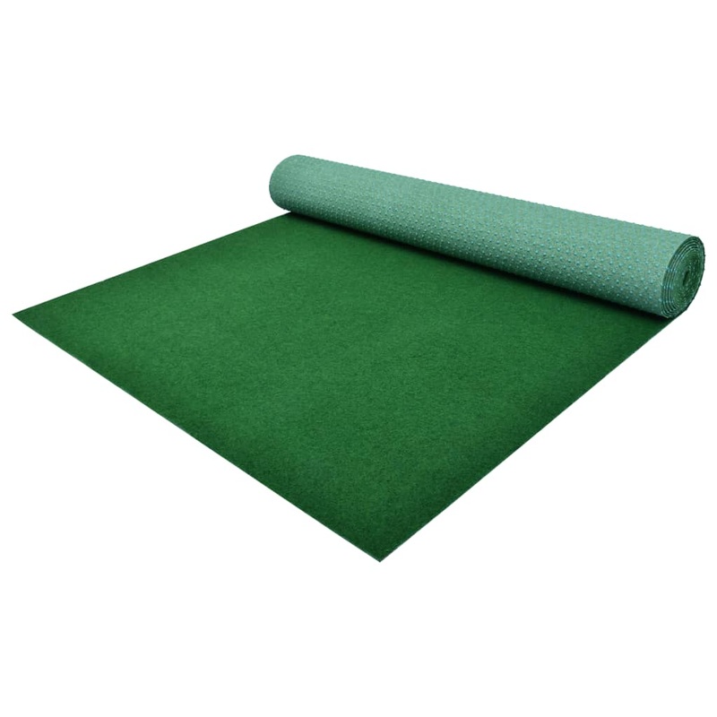 Berkfield Artificial Grass with Studs PP 3×1.33 m Green