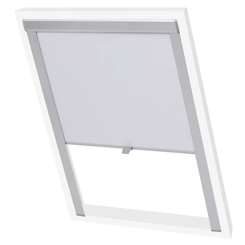 Berkfield Blackout Roller Blinds White M08/308